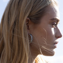Carregar imagem no visualizador da galeria, Brinco Argola Topázio