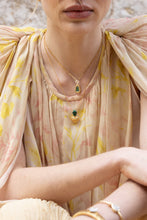 Carregar imagem no visualizador da galeria, Colar Coração Amour Malaquita