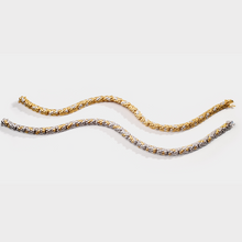 Carregar imagem no visualizador da galeria, Colar Trama Amarelo