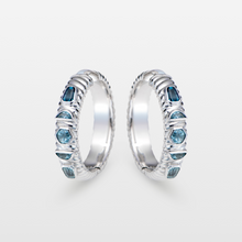 Carregar imagem no visualizador da galeria, Brinco Argola Topázio
