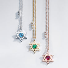 Carregar imagem no visualizador da galeria, Colar Estrela de David