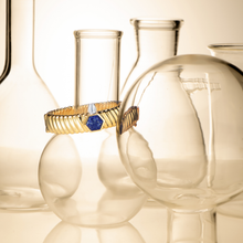 Carregar imagem no visualizador da galeria, Pulseira Frasco Square Lápis Lazúli