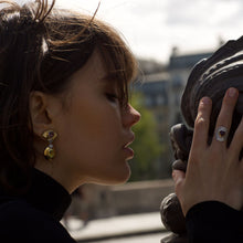 Carregar imagem no visualizador da galeria, Anel Escama Granada Rodolita