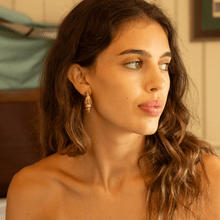 Carregar imagem no visualizador da galeria, Brinco Argola Ritmo