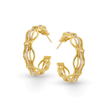 Carregar imagem no visualizador da galeria, Brinco Argola Ritmo