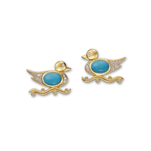 Carregar imagem no visualizador da galeria, Brinco Mergulho Howlita