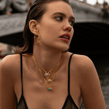 Carregar imagem no visualizador da galeria, Colar Mergulho Calcedônia