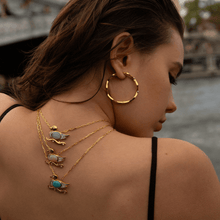 Carregar imagem no visualizador da galeria, Colar Mergulho Howlita