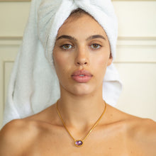 Carregar imagem no visualizador da galeria, Colar Ninho Ametista Briolê