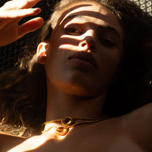 Carregar imagem no visualizador da galeria, Colar Ninho Citrino Briolê