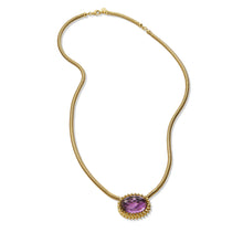 Carregar imagem no visualizador da galeria, Colar Ninho Ametista Briolê