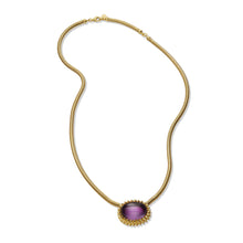 Carregar imagem no visualizador da galeria, Colar Ninho Ametista Cabuchon