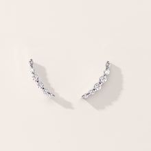 Carregar imagem no visualizador da galeria, Brinco em Ouro Branco e Diamantes