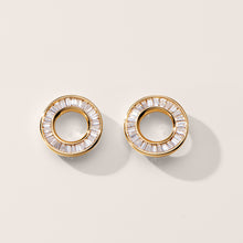 Carregar imagem no visualizador da galeria, Brinco Ouro Amarelo e Diamantes