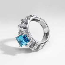 Carregar imagem no visualizador da galeria, Anel Deneuve Topazio
