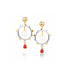 Carregar imagem no visualizador da galeria, Brinco Pandeiro Samba