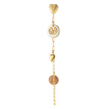 Carregar imagem no visualizador da galeria, Brinco Les Amoureux Opala Rosa