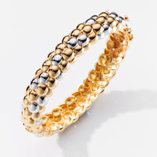 Carregar imagem no visualizador da galeria, Pulseira Trama Amarela e Branca
