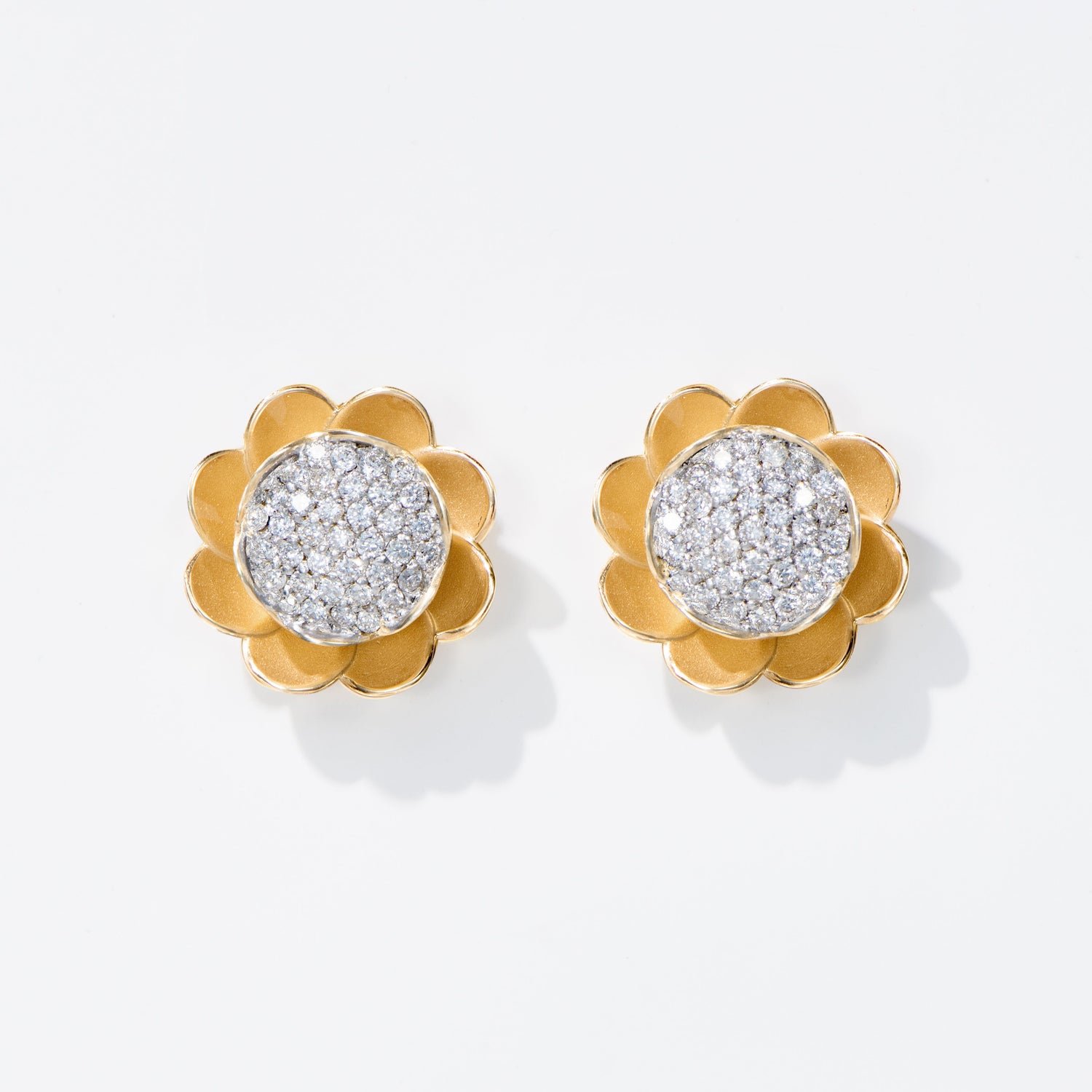 Brinco Flor Aroma Diamante