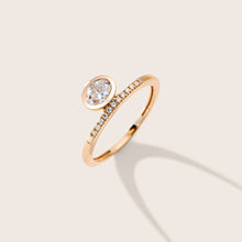 Carregar imagem no visualizador da galeria, Anel Solitário Diamante Redondo
