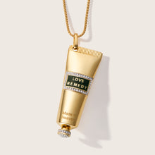 Carregar imagem no visualizador da galeria, Colar Love Remedy esmalte verde
